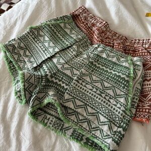 Two pairs of Ethereal shorts